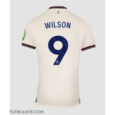 Camiseta West Ham United Callum Wilson #9 Visitante Equipación 2025-26 manga corta Camiseta West Ham United Callum Wilson #9 Visitante Equipación 2025-26 manga corta